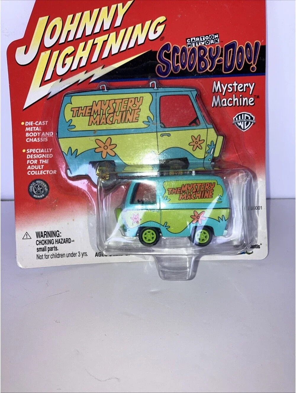 VTG 2001 Johnny Lightning Scooby Doo The Mystery Machine Van Cartoon Network NEW